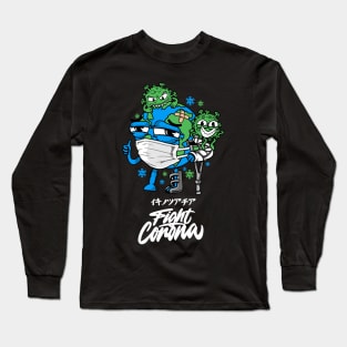 fighting earth Long Sleeve T-Shirt